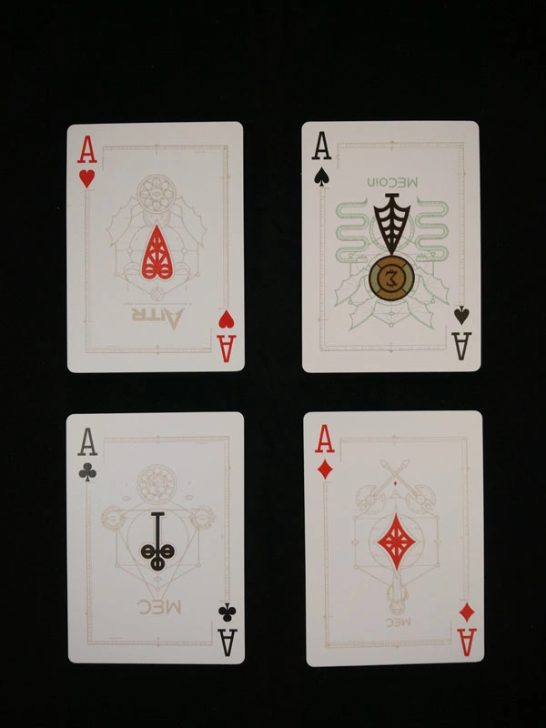 Customized Advertising Playing Cards / Poker / Bridge / Tarot / Game Cards Plastic & Paper Material