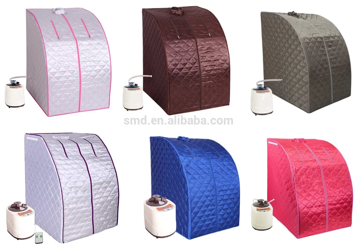 1 Person Portable Steam Sauna with Head Cover