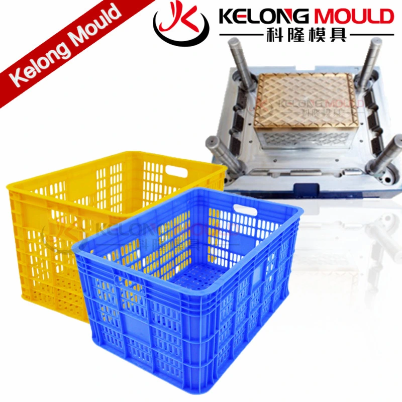 Plastic Injection Used Crate Molds Turnover Box Molding From Huangyan