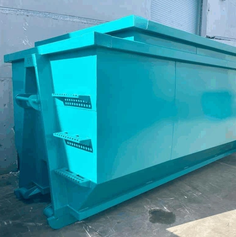 Customized Waste Construction Roll off Bin Hook Lift Dumpster Hook Lift Bin