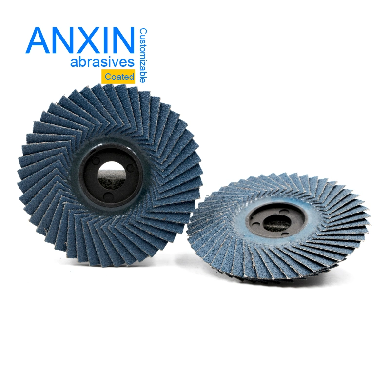 High Performance Zirconia Flexible Flap Disc in Plastic Backing