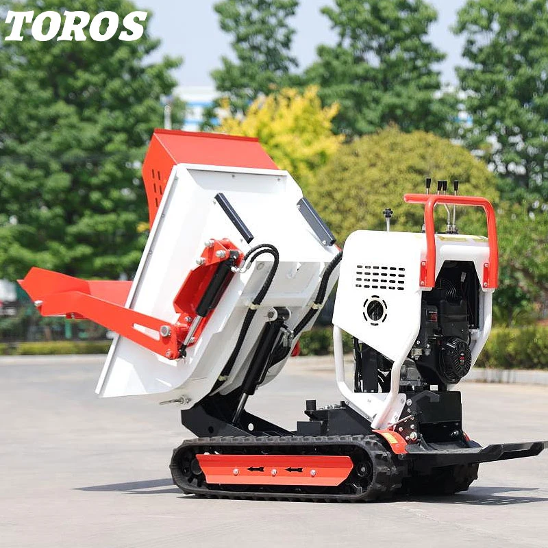 Home Use Mini Crawler Dumper Track Crawler Dumper 1 Ton Crawler Dumper