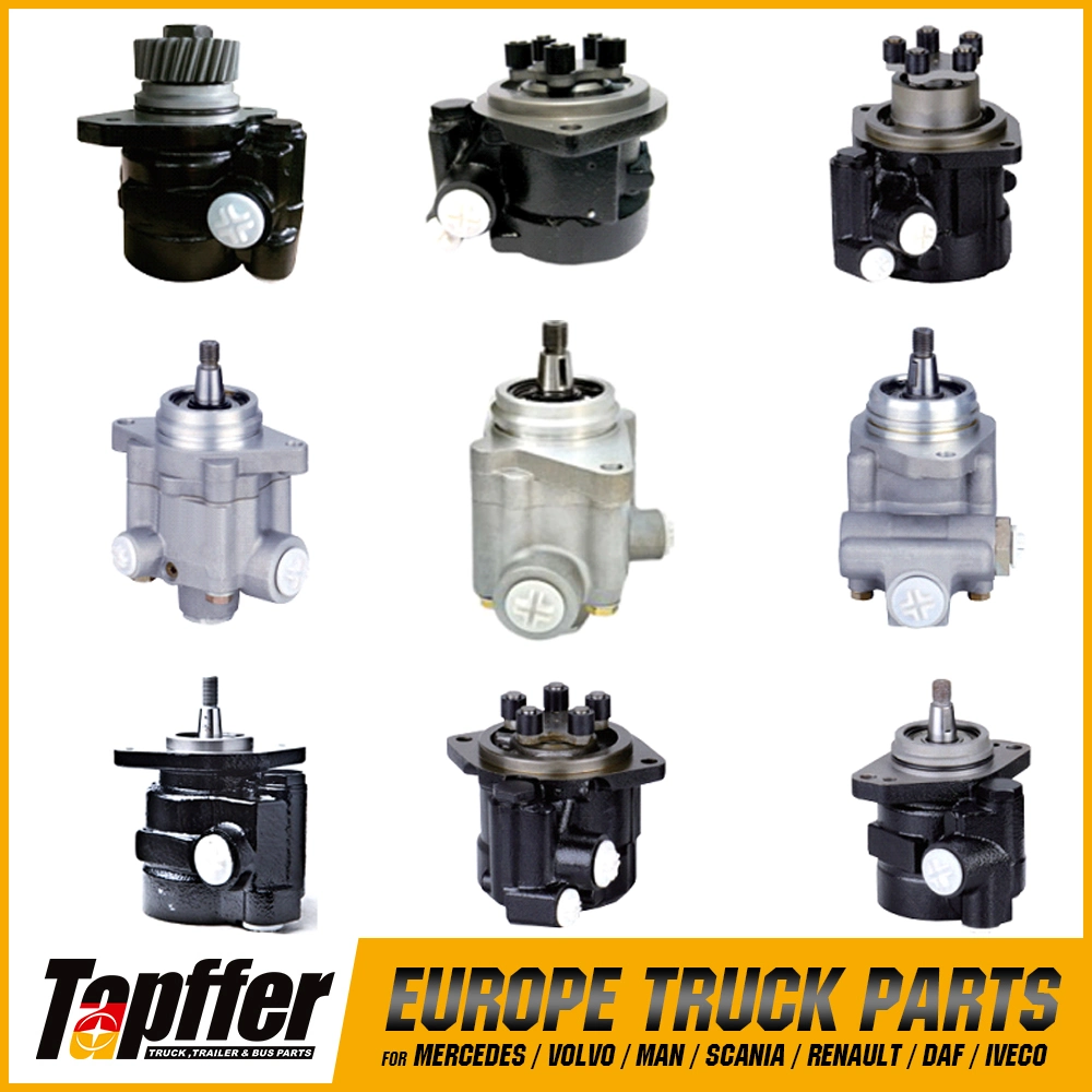 Truck Power Steering Pump for Mercedes Benz / Scania / Volvo / Man / Renault / Daf Heavy Duty Trucks Spare Parts