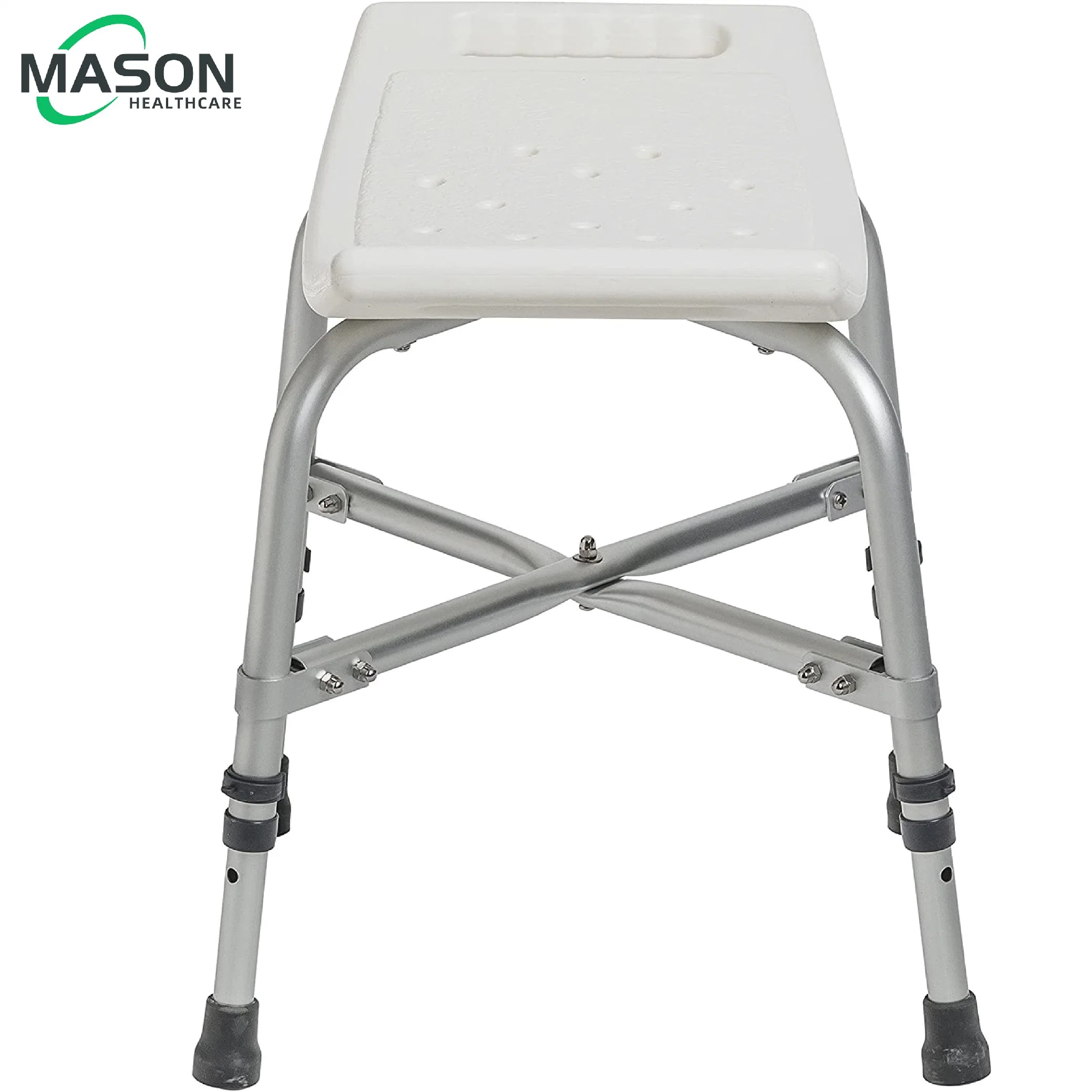 Commode Chair Heavy Duty Shower Chair with Aluminum Light Frema with Back Mobility Scooter Factory