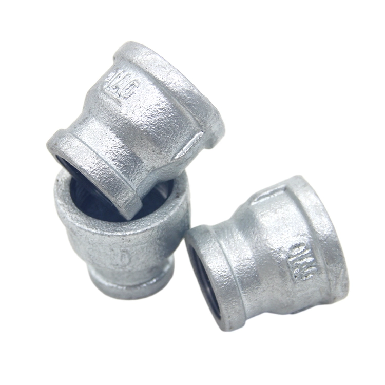 Reducer Pipe Fitting Male Female Hot Dipped Galvanized Cast Malleable Iron Tube Fittings Malleable Iron Pipe Fittings Factory