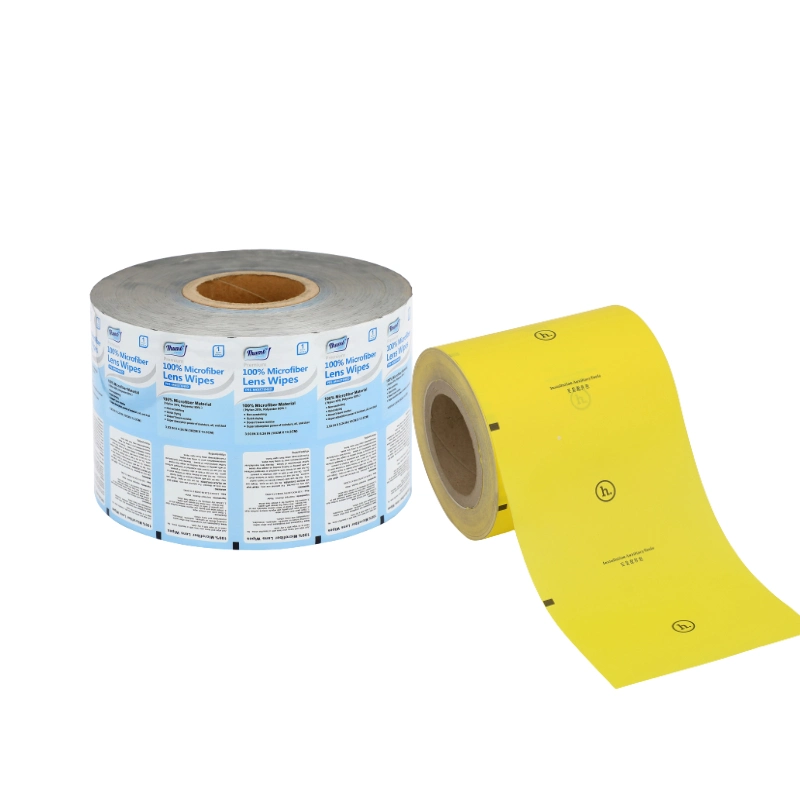 Lenses Wipe Paper Packaging Film Aluminum Foil Roll