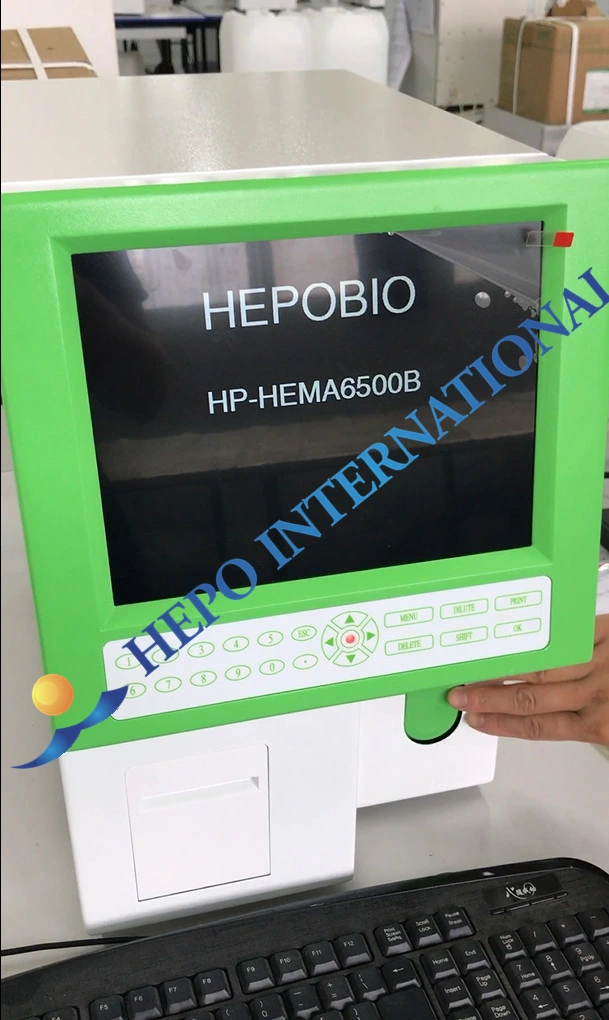 Mozambique Popular Hospital Three Part Difference Blood Hematology Analyzer