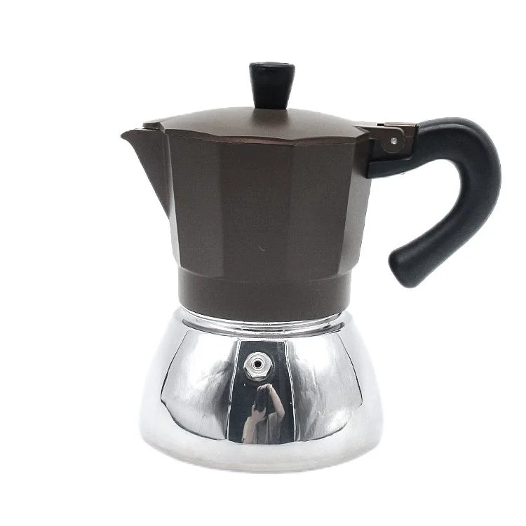 Wholesale 4cups 6cups Aluminium Stovetop Espresso Moka Pot