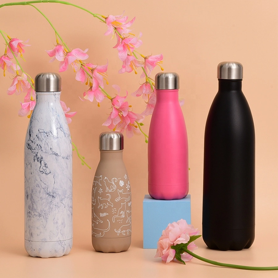 Water Brand Camping Coffee Children Beverage Pop Bicycle Gift Promotional Insulated Bottle