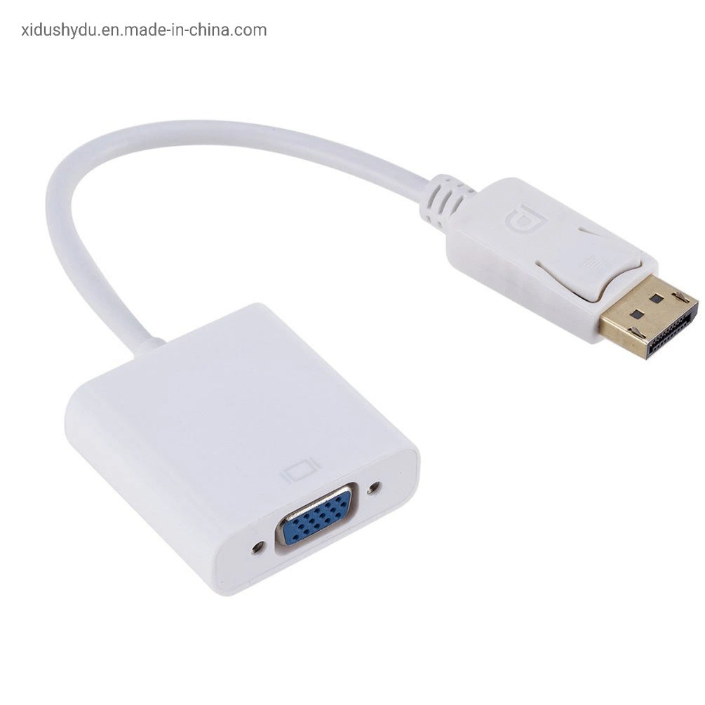 0.23m ABS Shell Can Be Customized with Logo. Male-Female 1080P 60Hz Adapter Cable Dp to VGA