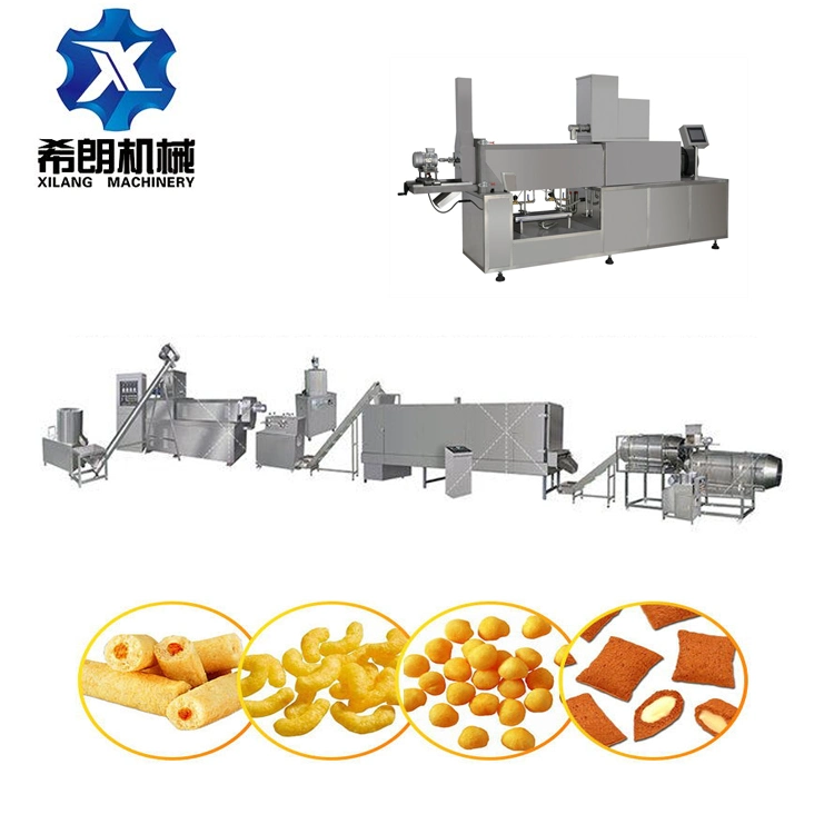 Hot Sales Core Filling Snack Food Making Machine High quality/High cost performance  Puffed Chocolate Filling Snacks Food Production Line Delicious Puffed Leisure Food Machinery Line