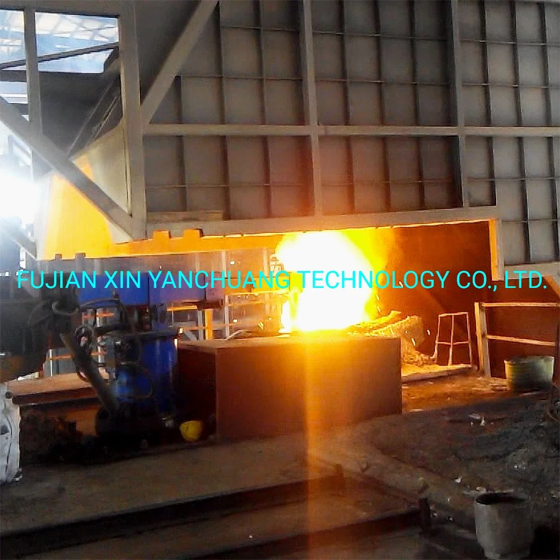 Meltshop Induction Furnace Manipulator Can Scrap Pusher