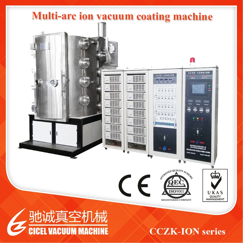 Stainless Steel Plate Big Size Multi Arc Ion PVD Vacuum Coating Machine for Sanitary Ware colorful Decorative Coating