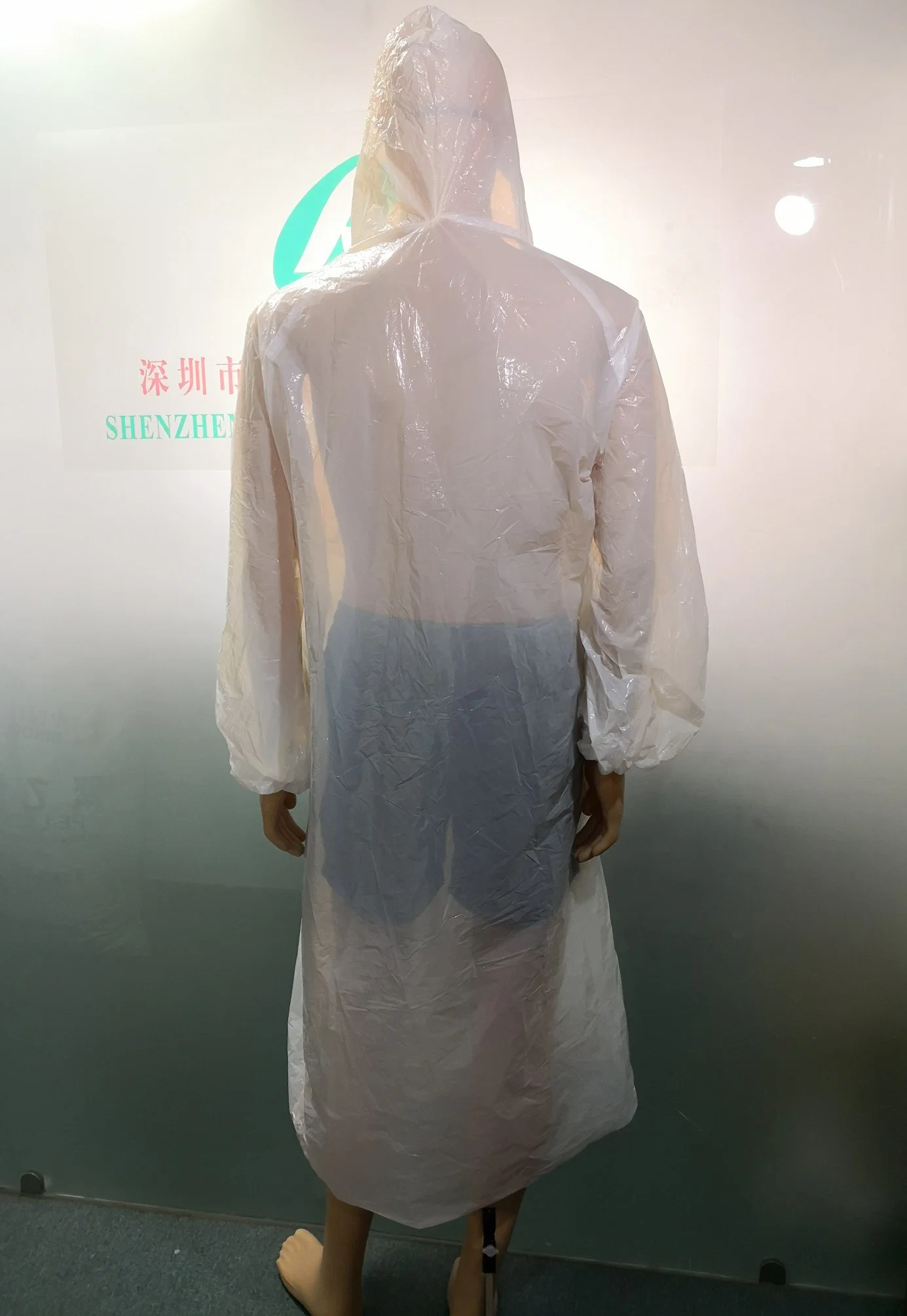 Disposable Lightwear Rain Poncho in Various Colors