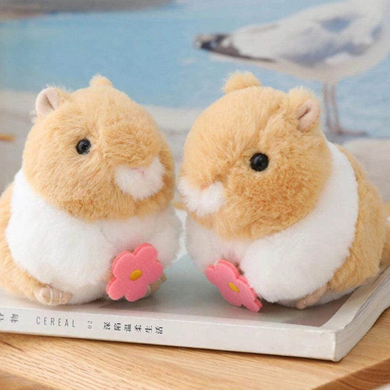 10cm Sitting Mini Soft Plush Animal Stuffed Guinea Pig Cuddly Toy for Children