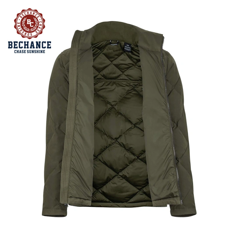 Men's Factory Outlet invierno cálido Down Jacket chaqueta de algodón ligero