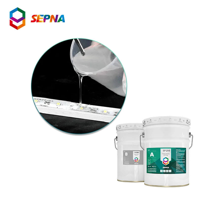 Double Components Liquid Polyurethane Bonding Gum Resin 2K PU Adhesive Sealant Potting for Electronics