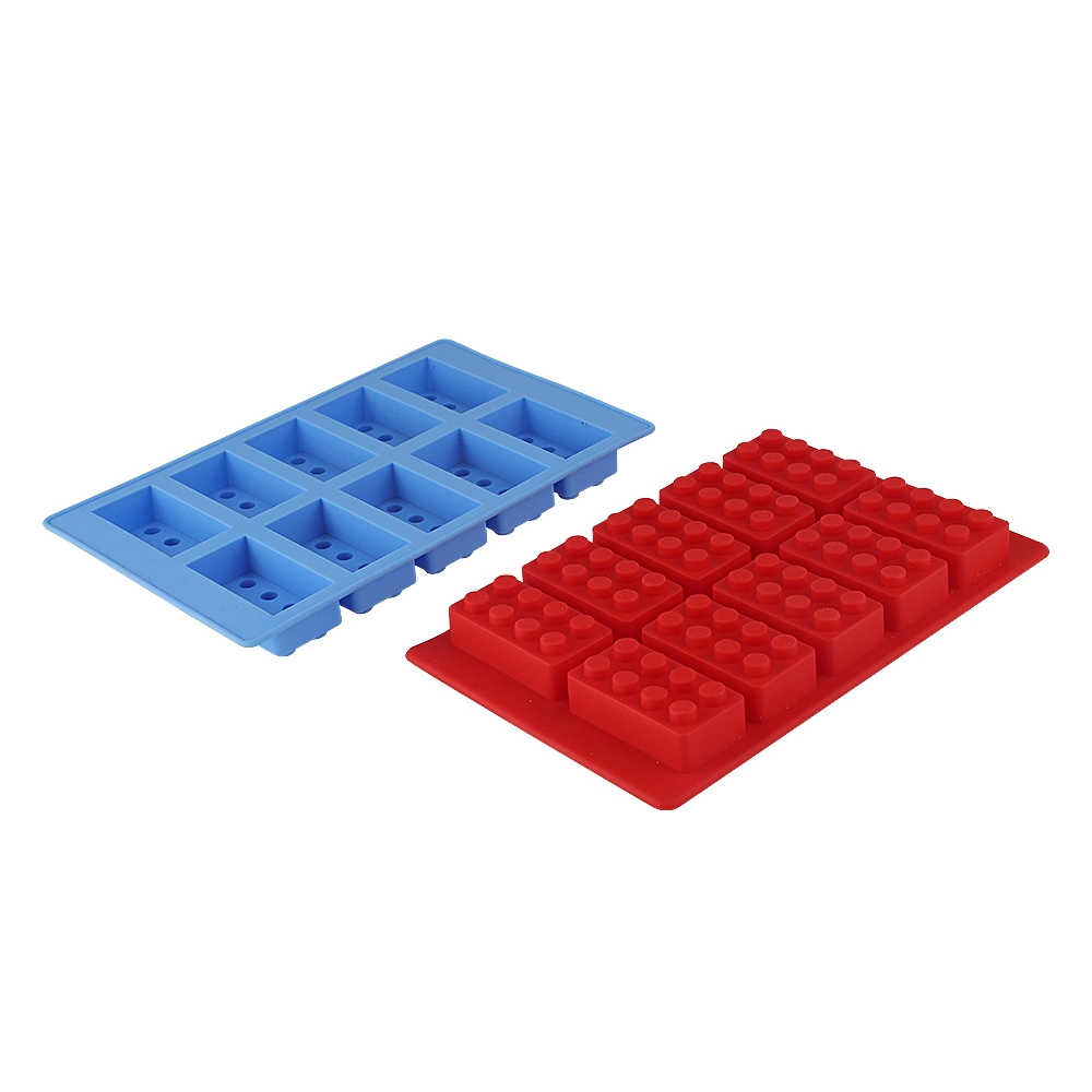 FDA Food Grade Silicone Rubber Lego Cake Mold