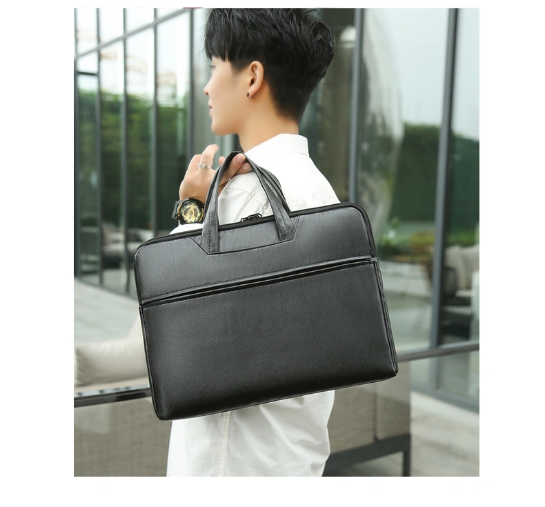 Wholesale/Suppliers Customized 14 15 Inch Business Notebook Computer Laptop Bag Fashionable School Student Casual Hand Bags