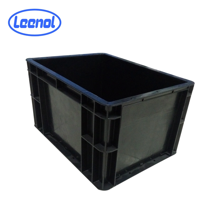 ESD Container Tray Pallet Bin Anti Static Circulation Box Black Anti Static Plastic Storage ESD Box