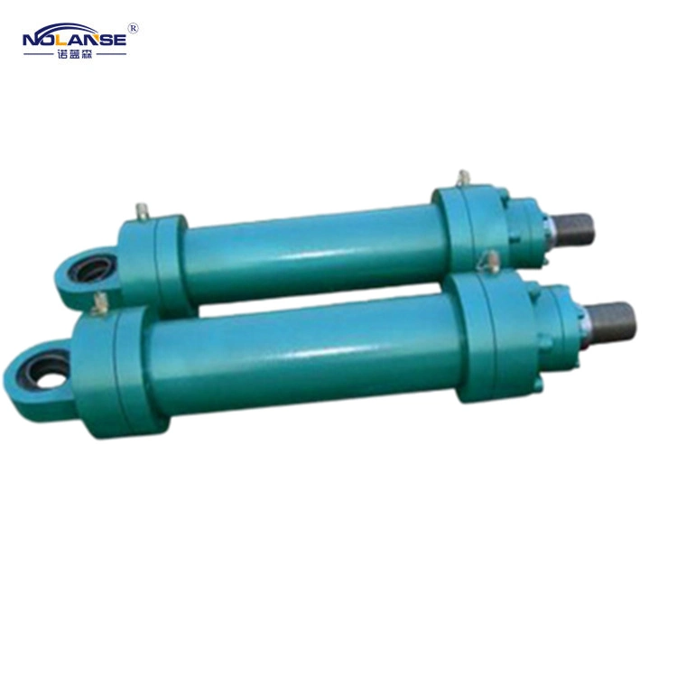 Pile Driver Cylinder Carbon Steel Construction Heavy-Duty Flange Piston Hydraulic Cylinder