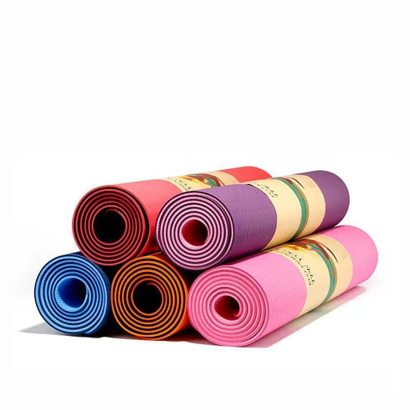 Custom Wholesale/Supplier Fitness Exercise Non-Slip Gym NBR Foam Yoga Mat for Home Dance Skipping Rope