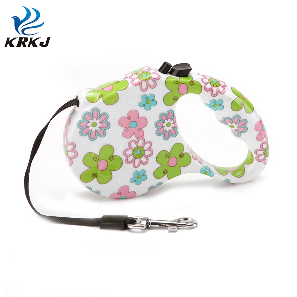 Tc1301 Cute Pet Dog Retractable Leash 5m Automatic Nylon Lead