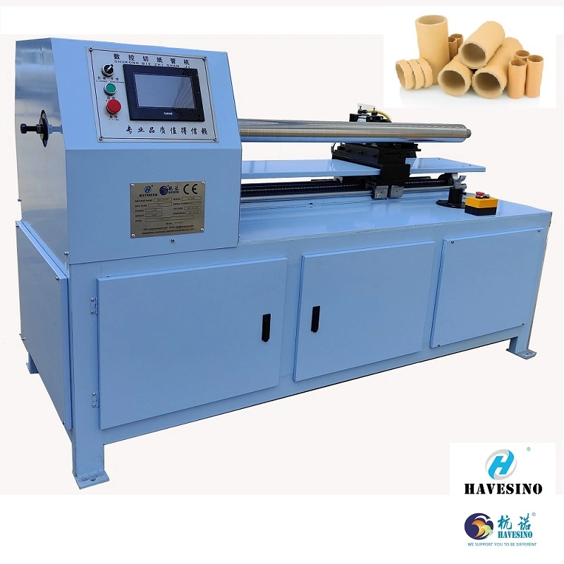 Made in China Automatic Cardboard Tube Cutting Machine Paper Core Cutter