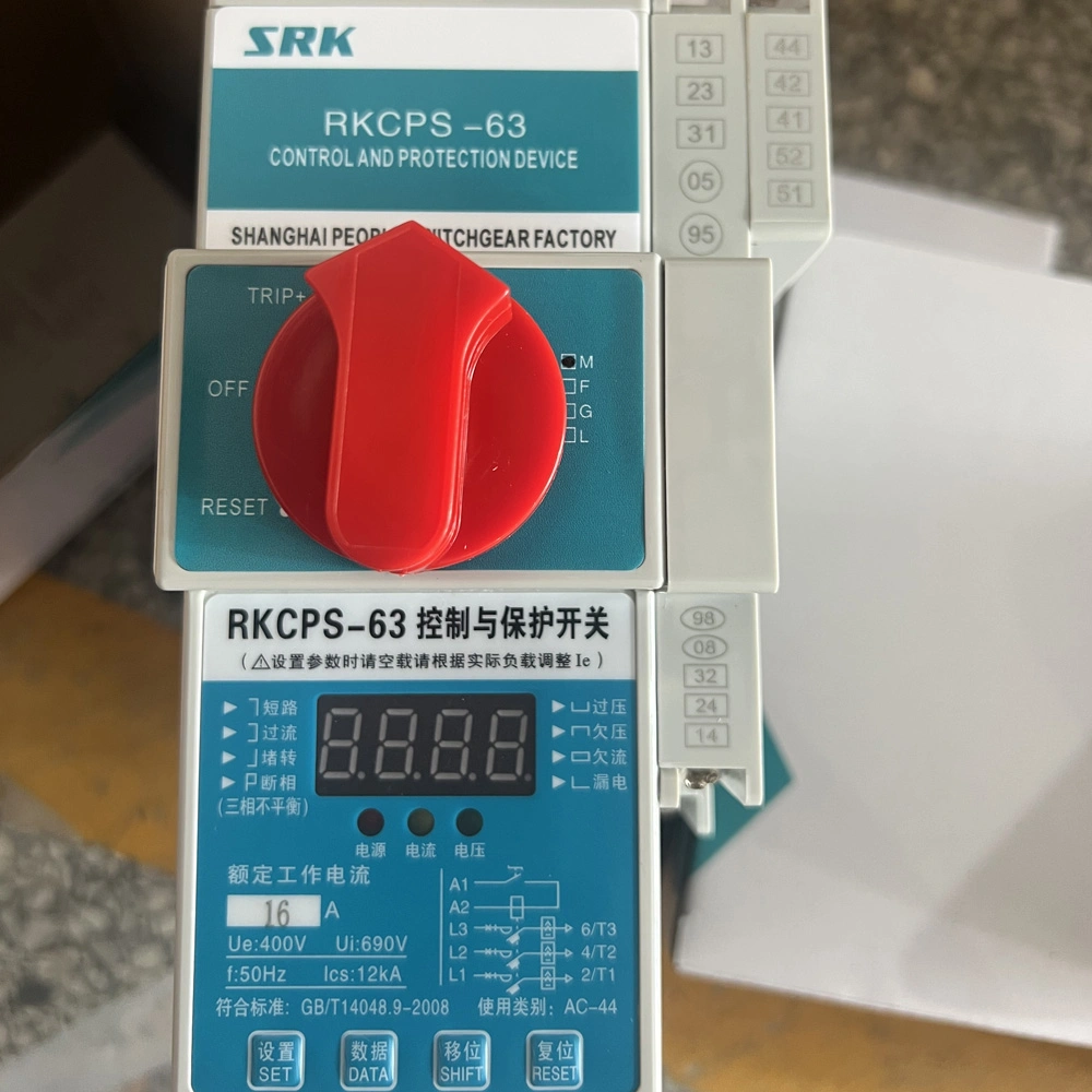 Rkcps-F Fire Protection 3 Phase 125A 100A 63A 3pole Remote Control Cps Control and Protection Switch