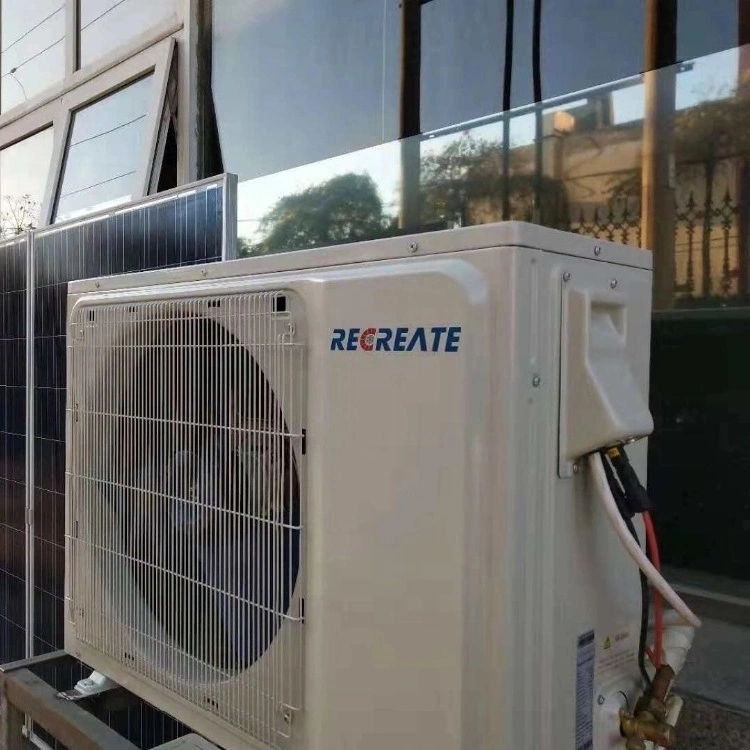 Cassette Type Solar Panels Air Conditioner Saving 90% Electricity Bill