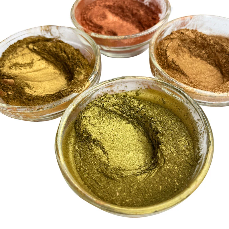 800 mesh haute pureté Pale Gold poudre de bronze métallique Pigments