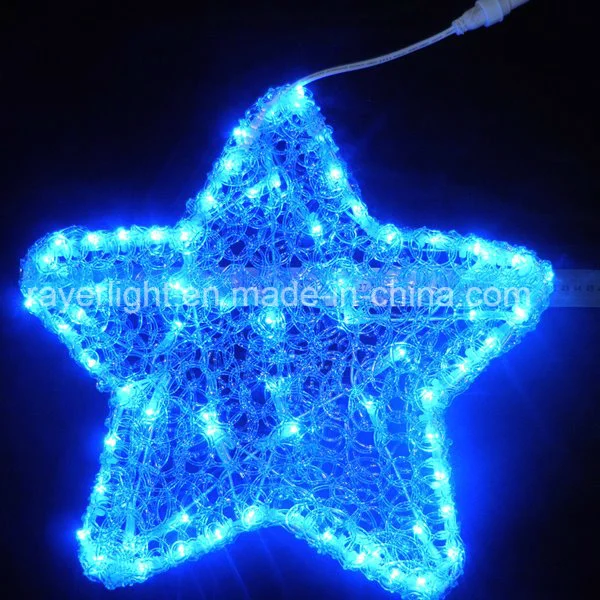 LED Party Garden Wedding Home Decoration Hanging Holiday Decoration LED Stars Motif Lights