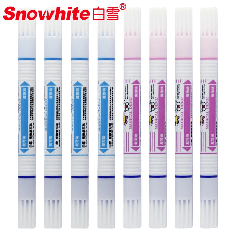 School Supply Ink Pen Mate Erasable Pen Dual Tip Rewrite Pen