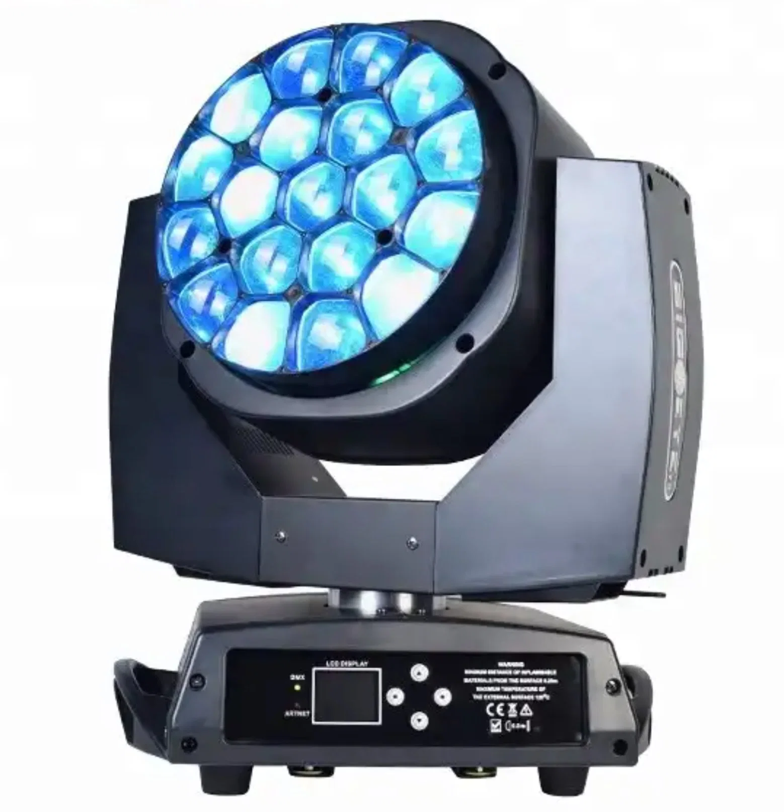 19*15W Bee Eye LED Moving Head Light Spot Wash Beam 3in1 Moving Head Light