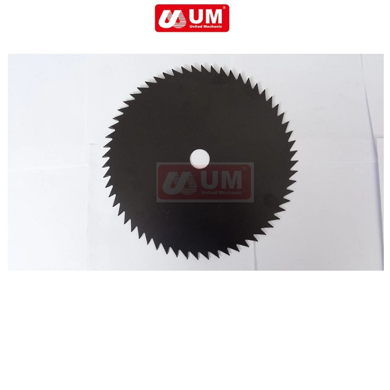 Um 80t Garden Tools Spare Parts Grass Cutting Sharpeing Parts Brush Cutter Blade Manganese Steel Blade