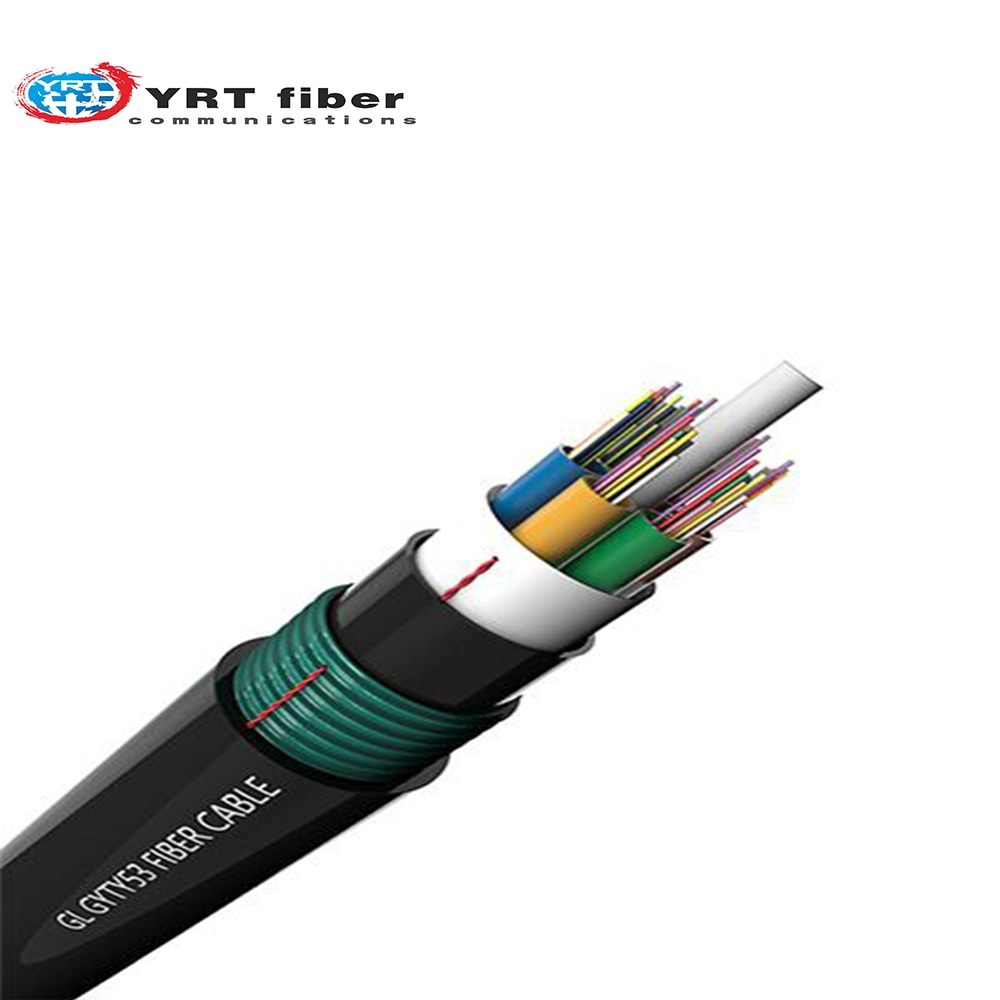 GYTY53 Single Armor Double Shield Direct Buried Optical Cable