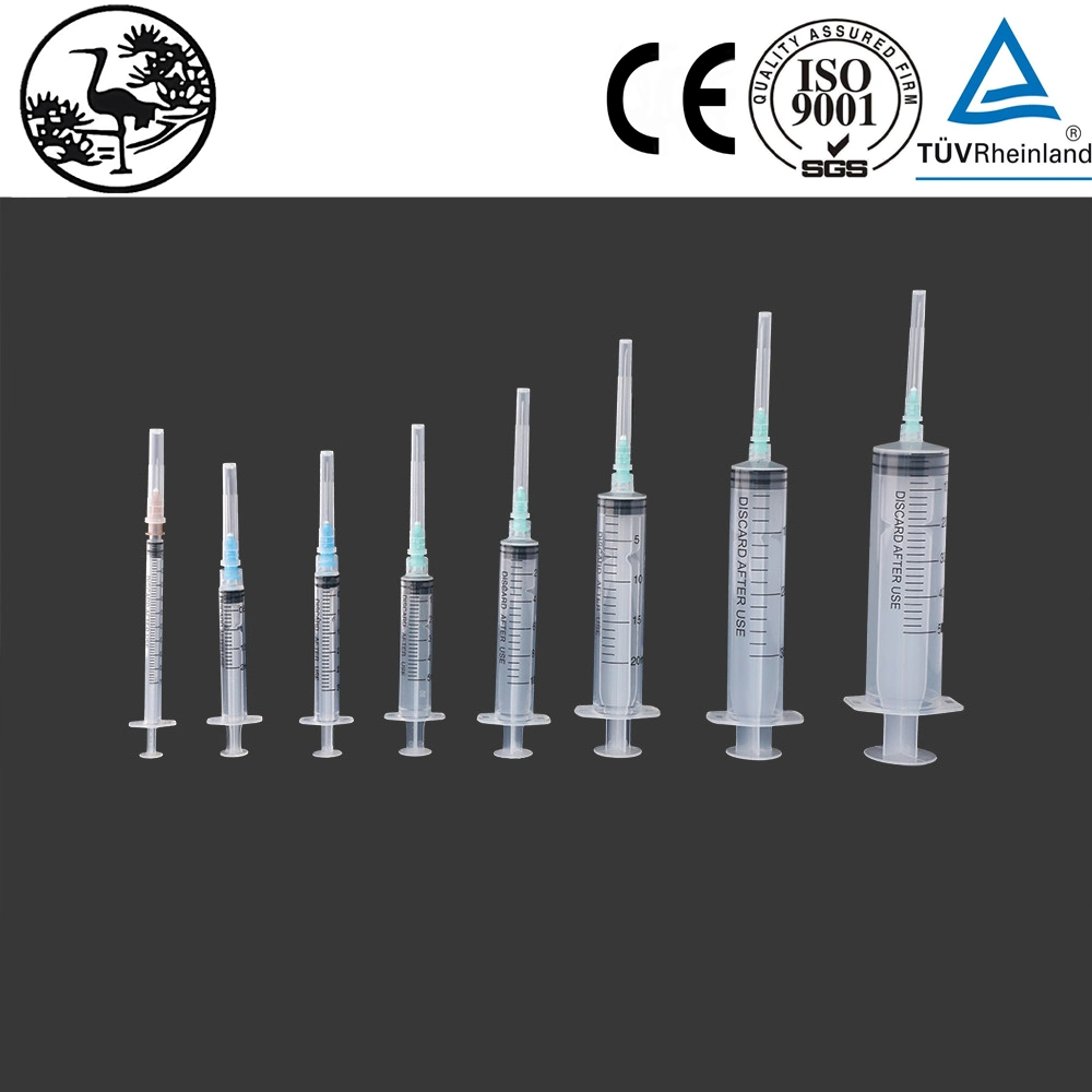 3ml Disposable Syringe for Injection for Single Use Medical Supplies