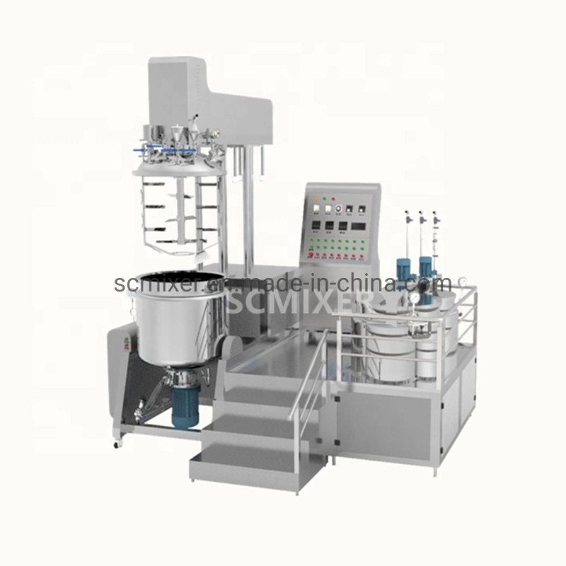 Bottom Homogenizer Cosmetic Cream Gel Homogenizing Pharmacy Machine