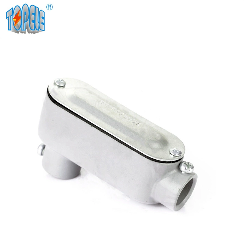 T Threaded Rigid Aluminum Conduit Body &#160; with Cover