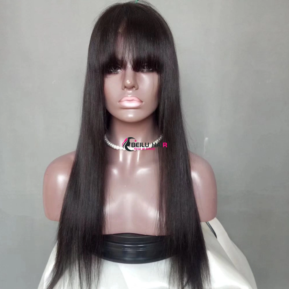 Cheap Virgin Human Hair HD Full Lace Frontal Wig Vendor Natural Human Hair