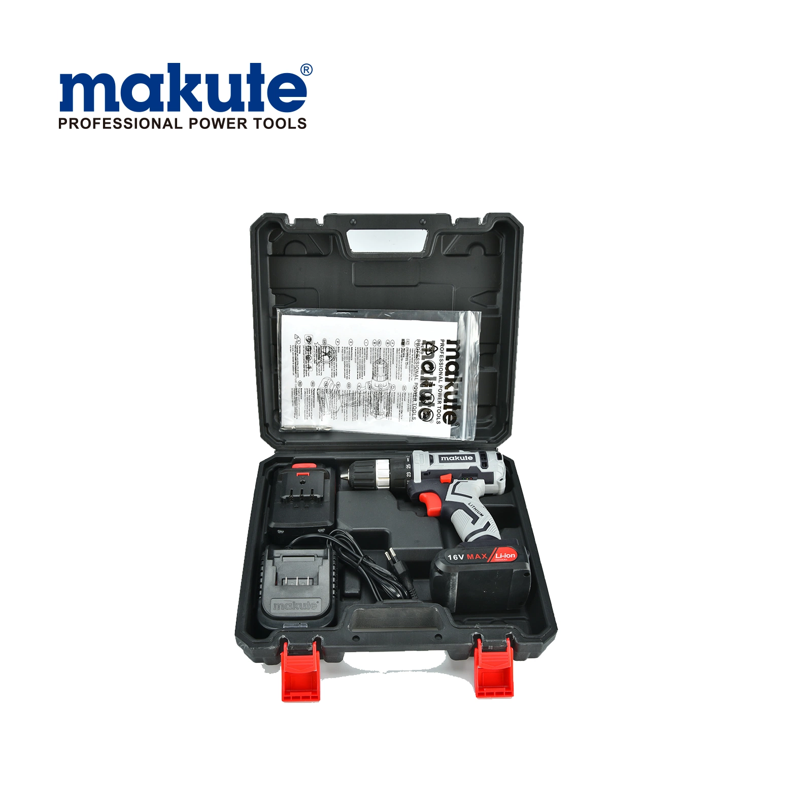 Batería de taladro inalámbrico Makute Power Tools para perforación manual 16V (CD027)