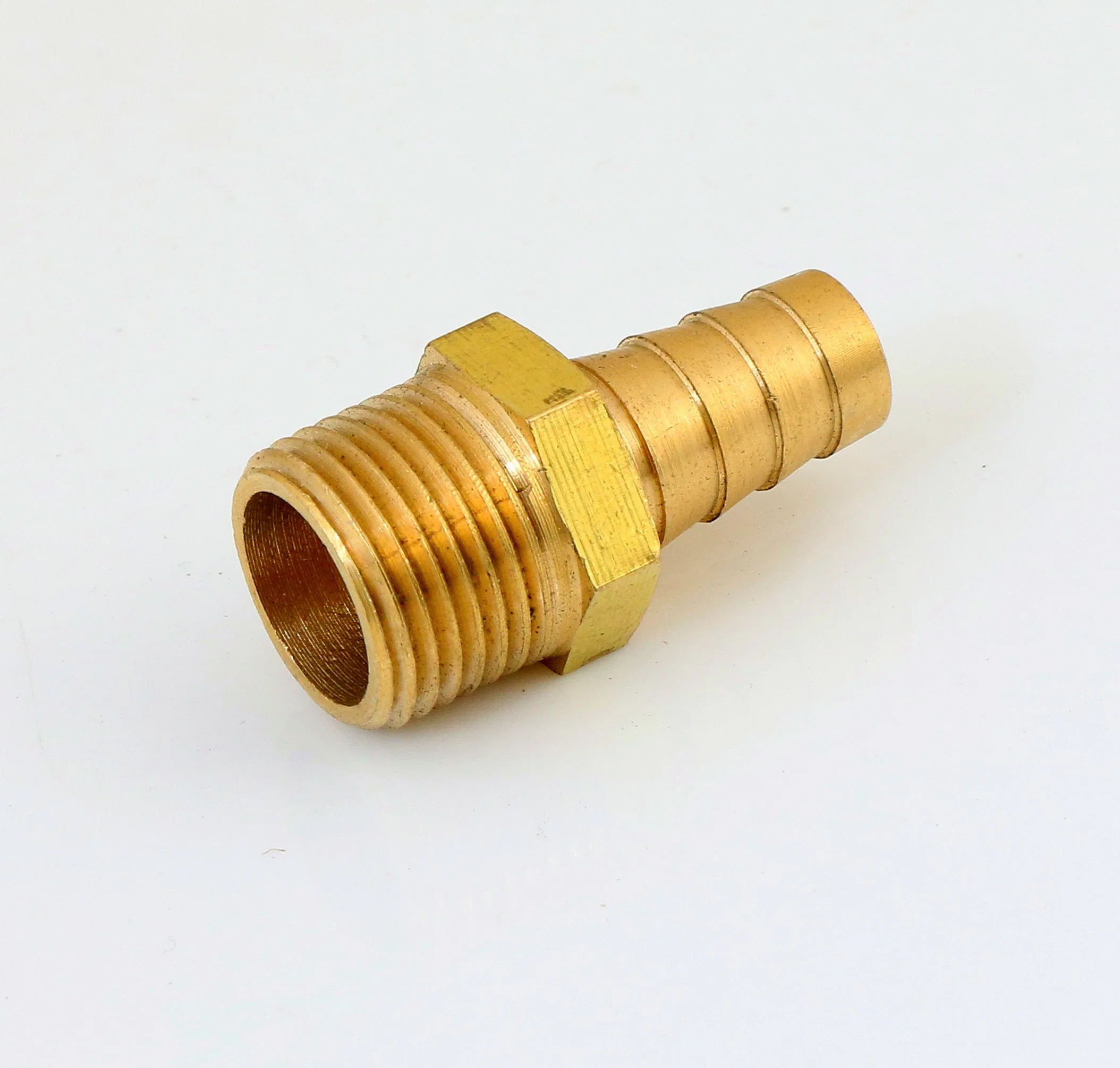 Long Pol Hose End Flare Brass Pipe Fitting