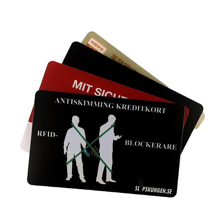 Diseño de PVC de OEM NFC chips RFID de bloqueo de Smart Card