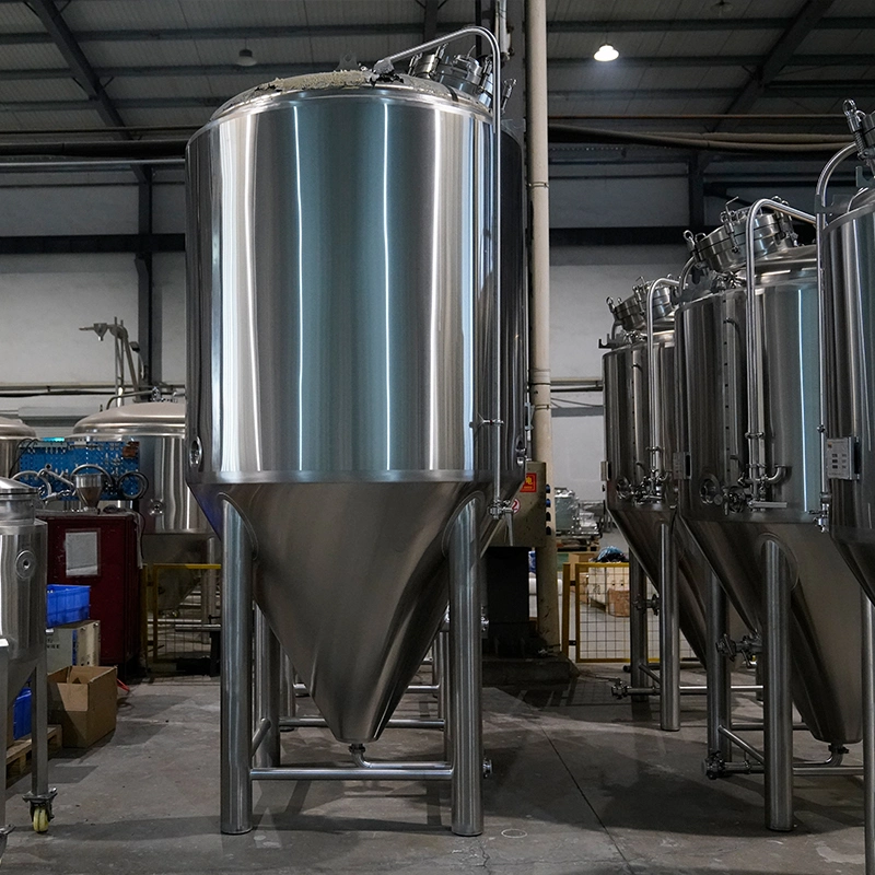 1000L Stacked Stainless Steel Double Wall Beer Fermentation Tank