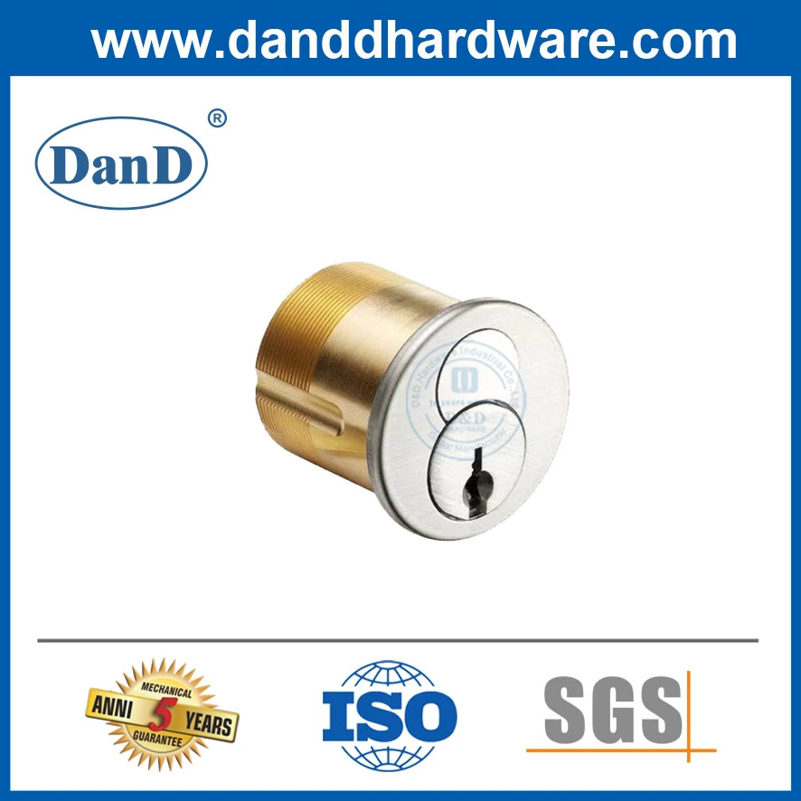 IC Core Cylinder Solid Brass ANSI 6 Pin Interchageable Core Cylinder