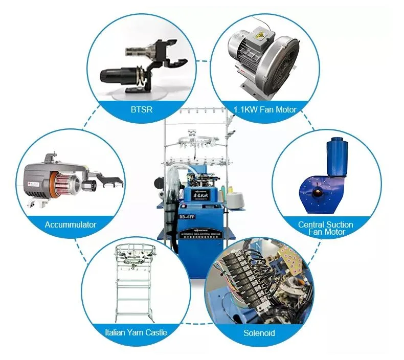 Equipamento de Necsivel Sock Knitting de confiança para a Sock Producting Factory