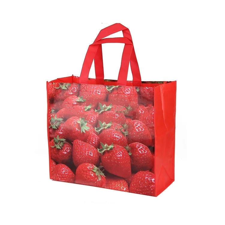 Durable Flat Non Woven Bag Takeout Bag