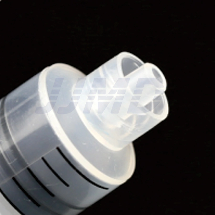 3-Parts Luer Slip Disposable Medical Plastic Syringe Concentric