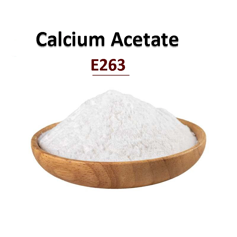 99% Pure Calcium Acetate Food Grade Bulk Preservative Food Additive for Noodle Products