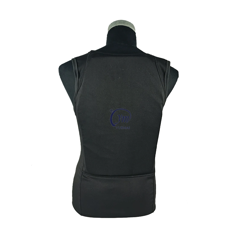 Wholesale/Supplier Military Bulletproof T Shirt Black Ballistic Vest Iiia with Zipper